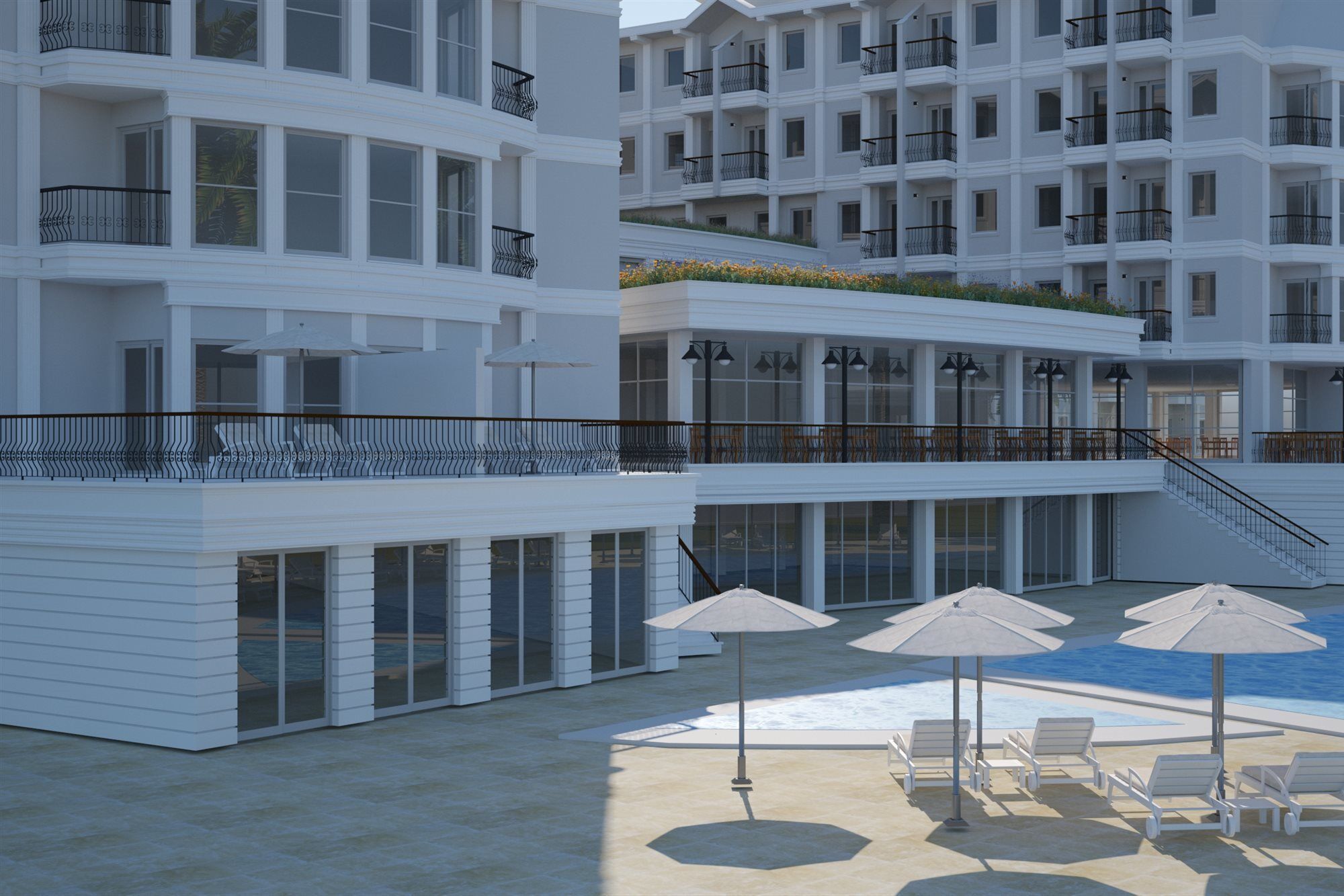 Royal Atlantis Beach Side Exterior foto